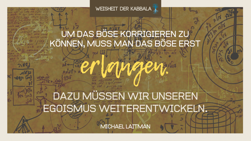 Das Böse korrigieren (Twitter-Beitrag)